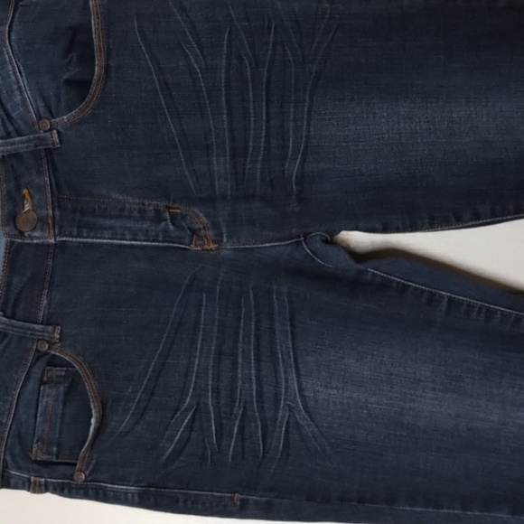 NINE PLANET Whiskering Skinny Jeans size 9 Non distressed 31" inseam - Picture 4 of 13